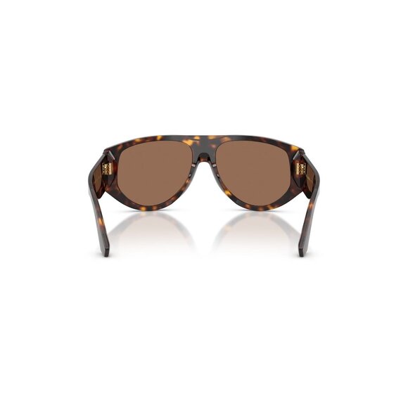 New Dolce & Gabbana Havana Aviator DG4499 502/73 Sunglasses Women - Picture 5 of 6